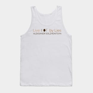 Live Not by Lies Alexander Solzhenitsyn Tank Top